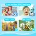 Kinderkamera, HiMont Digitalkamera Kinder mit 32GB TF-Karte & 2.0”-Bildschirm, 1080P Kinder Kamera & Selfie-Videokamera, Geschenke für Geburtstag Weihnachten, Spielzeug für 3-12 Mädchen Jungen (Blau)