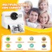 HiMont Kinderkamera Sofortbildkamera, 1080P Sofortbildkamera Kinder mit 32GB Karte & 3 Rollen Druckpapier, lustige Kinderspielzeug Geschenke für Jungen & Mädchen von 3-12 Jahren