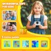HiMont Kinderkamera Sofortbildkamera, 1080P Sofortbildkamera Kinder mit 32GB Karte & 3 Rollen Druckpapier, lustige Kinderspielzeug Geschenke für Jungen & Mädchen von 3-12 Jahren