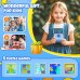 HiMont Kinderkamera Sofortbildkamera, 1080P Sofortbildkamera Kinder mit 32GB Karte & 3 Rollen Druckpapier, lustige Kinderspielzeug Geschenke für Jungen & Mädchen von 3-12 Jahren