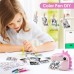 HiMont Kinderkamera Sofortbildkamera, Digitalkamera für Kinder mit Druckpapier & 32G TF Karte, VideoKamera mit farbigen Stiften & Lustige Accessoires, Geschenk für Kinder 3-14 Jahren (Rosa)