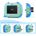 HiMont Kinderkamera Sofortbildkamera, Digitalkamera für Kinder mit Druckpapier & 32G TF Karte, VideoKamera mit farbigen Stiften & Lustige Accessoires, Geschenk für Kinder 3-14 Jahren (Blau)